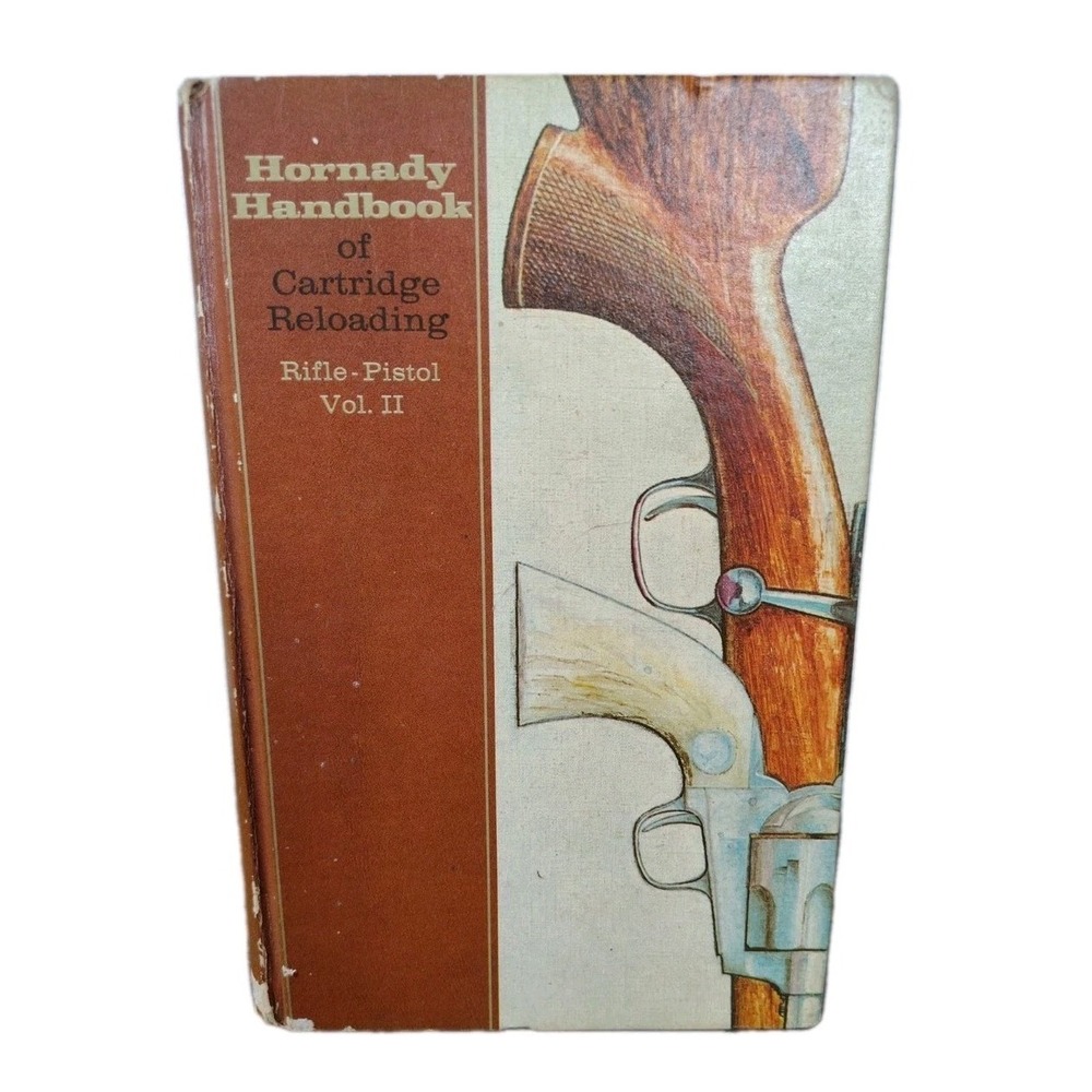 Hornady Handbook Cartridge‎ Reloading Vol 2 1973 First Printing Rifle Pistol